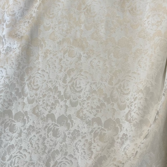 Honey Punch White Flower Design V-Neck Spaghetti Strap Mini Dress Size M - Picture 7 of 9